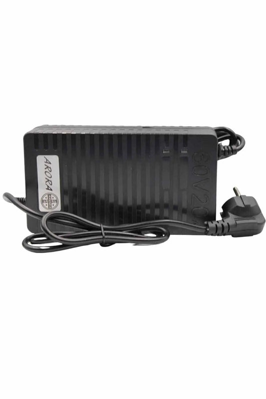 Arora 60V 20Ah Elektrikli Bisiklet Şarj Aleti – Akıllı Güvenlikli Şarj Cihazı - Bariser Store