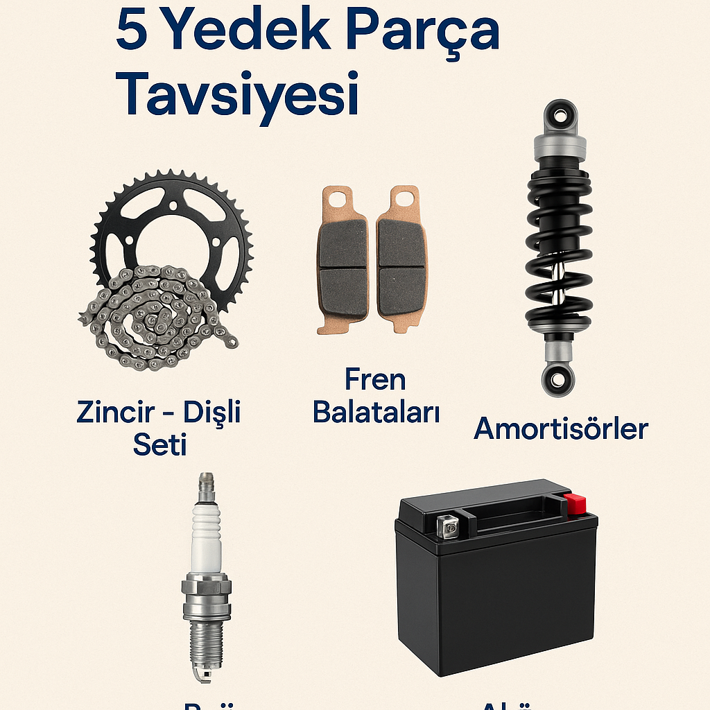 Motosikletinizin Ömrünü Uzatacak 5 Yedek Parça Tavsiyesi - Bariser Store