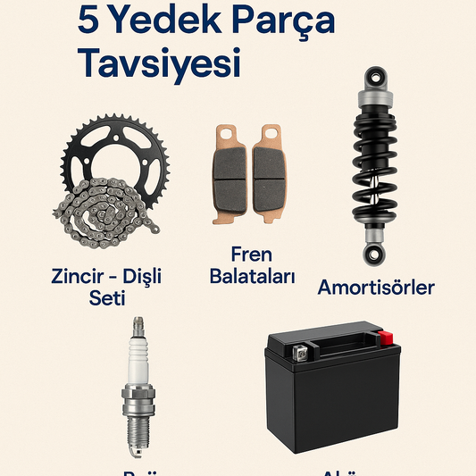 Motosikletinizin Ömrünü Uzatacak 5 Yedek Parça Tavsiyesi - Bariser Store