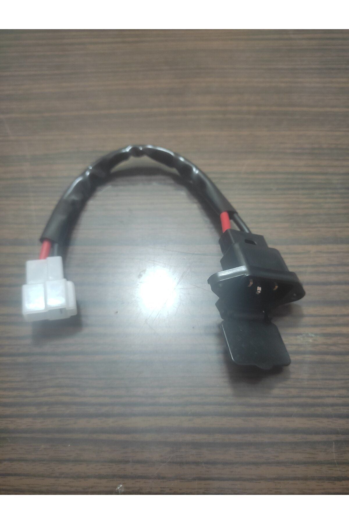 Elektrikli Bisiklet şarj Bağlantı Giriş Soketi Kablolu
