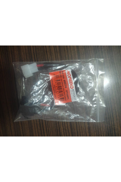 Elektrikli Bisiklet şarj Bağlantı Giriş Soketi Kablolu
